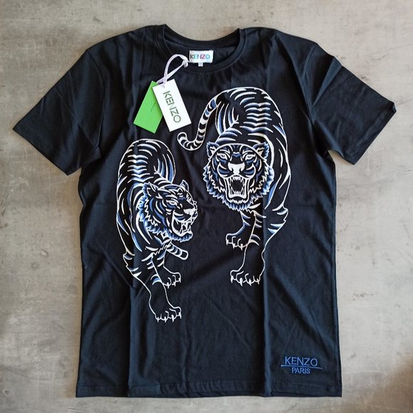 kenzo double tiger t shirt